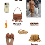 JOANNA Shoulder Bag - CAMEL