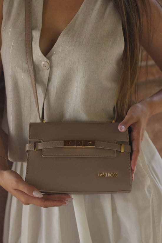 GRACE SHOULDER BAG - BEIGE