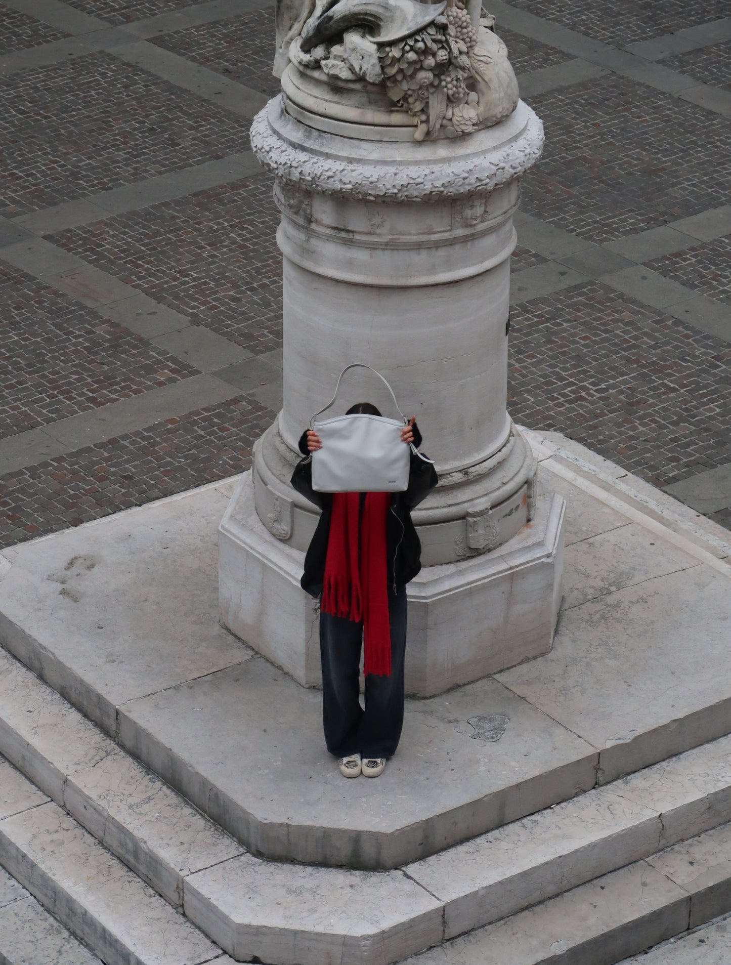 Borsa a spalla MINNIE - WHITE