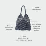 BREEZE Straw Bag - BLUE