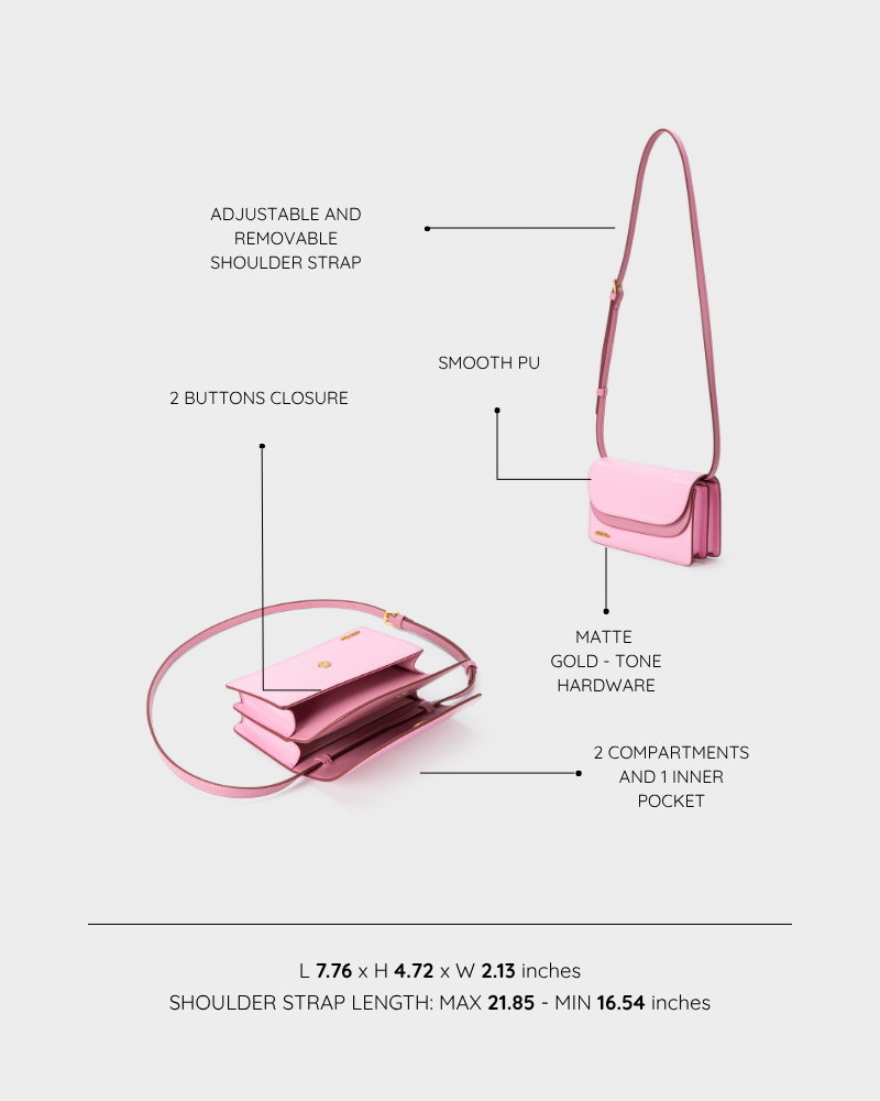 ARIANA Shoulder Bag - PINK