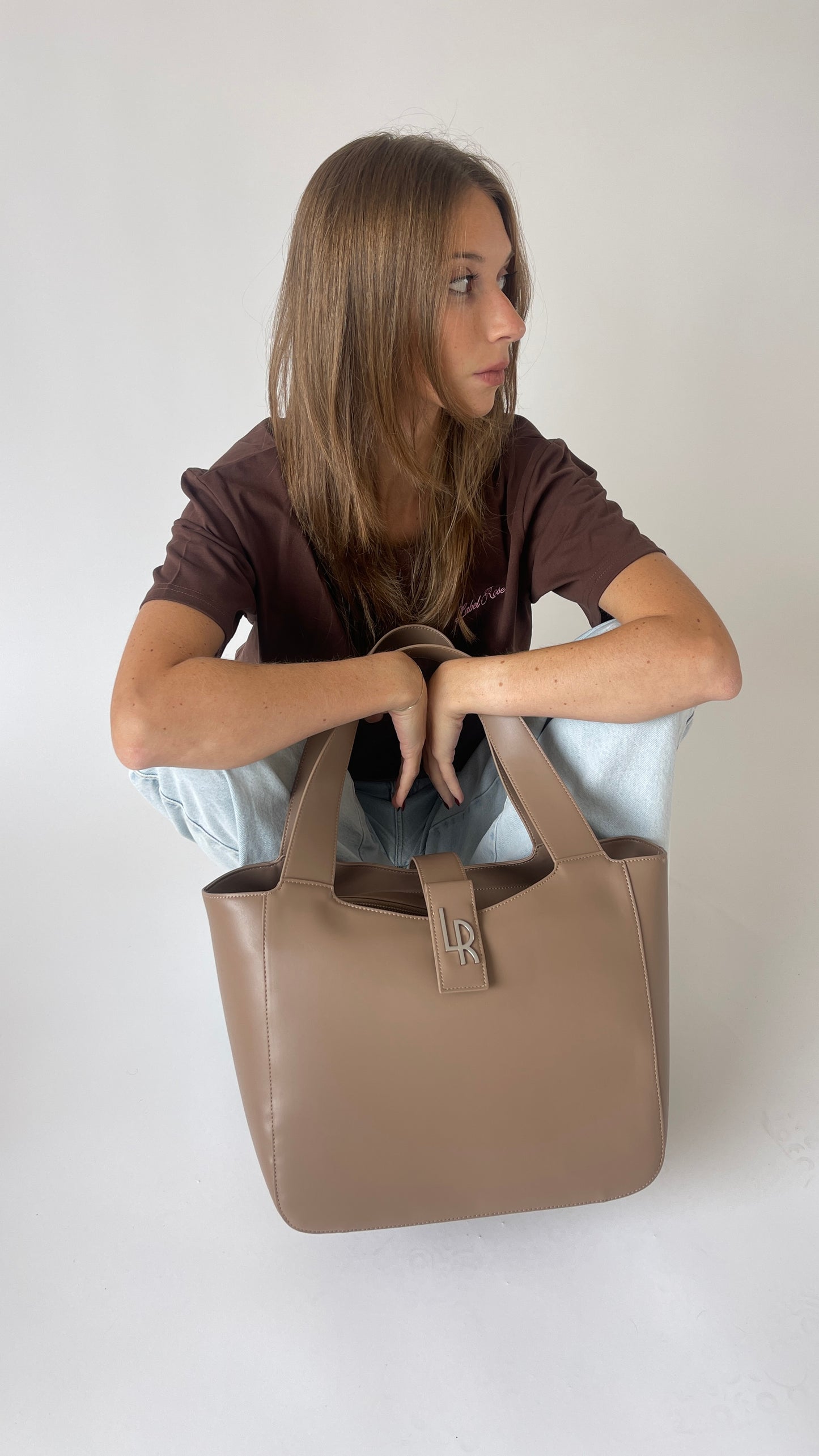 Borsa a spalla NEW MELISSA -  TAUPE