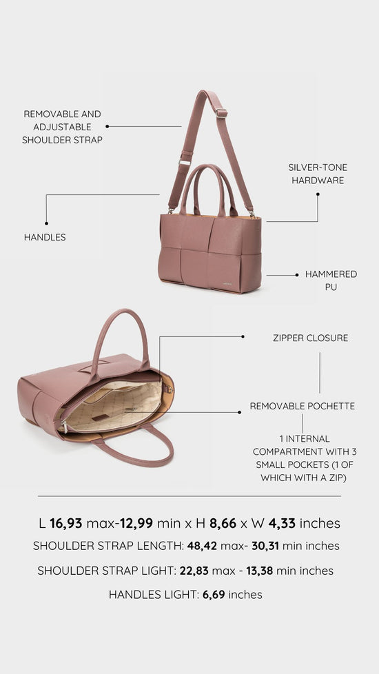 Borsa a mano ROSY - MAUVE