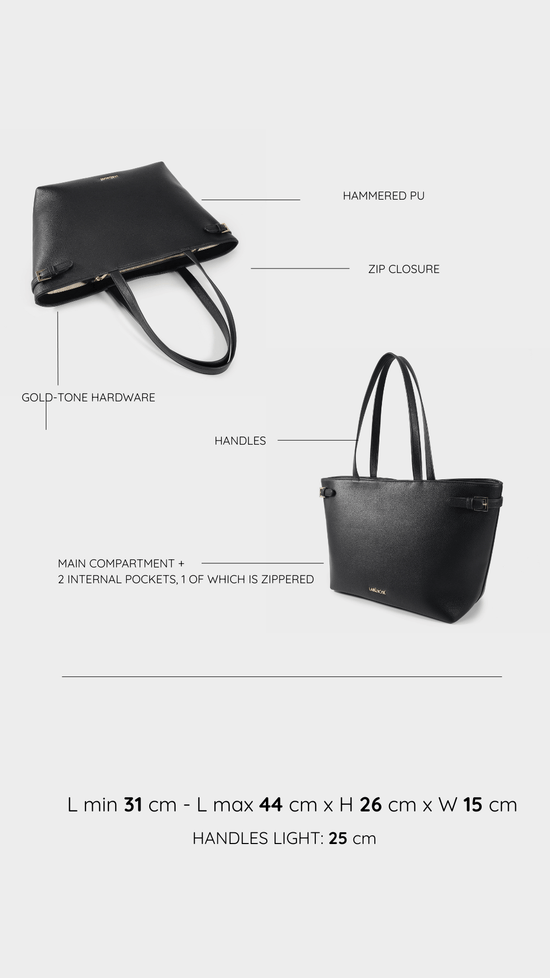 Borsa a spalla Georgie - BLACK