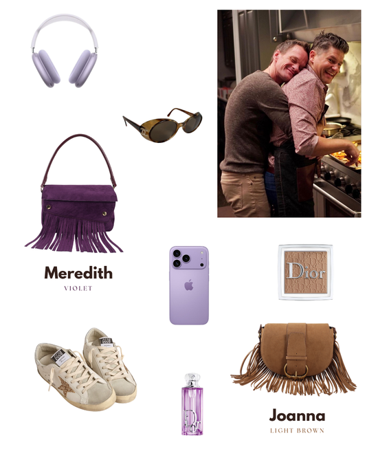 Borsa a spalla JOANNA - LIGHT BROWN