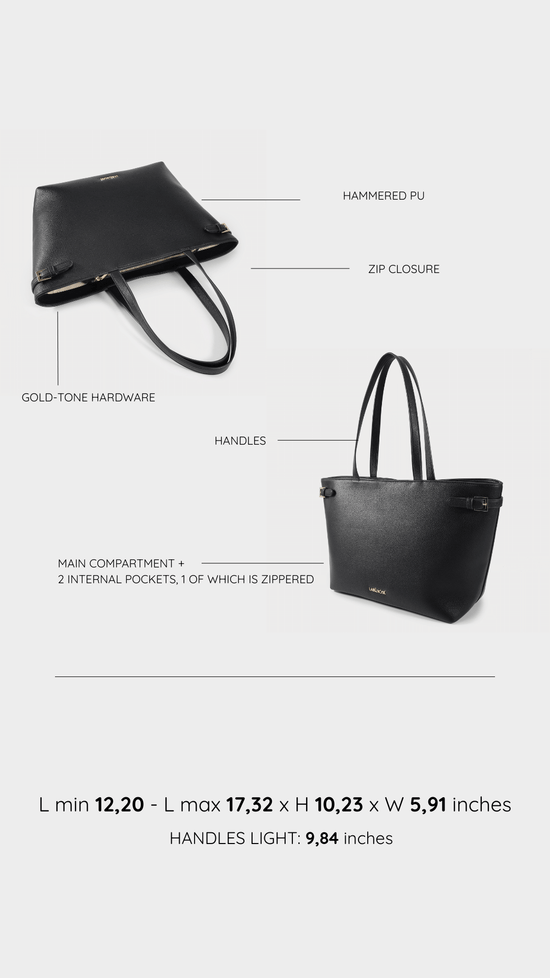 Borsa a spalla Georgie - BLACK