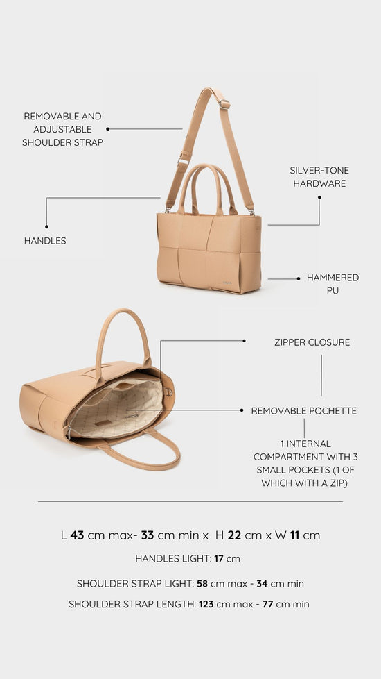 Borsa a mano ROSY - BEIGE