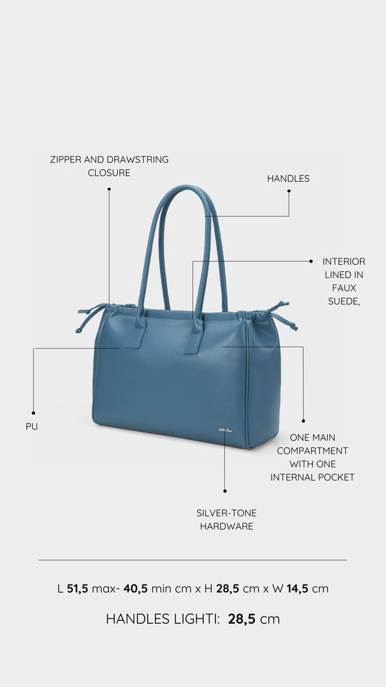 Borsa a spalla SKYLER - BLUETTE