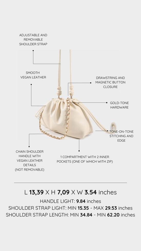 Borsa a tracolla JUDY - MILK