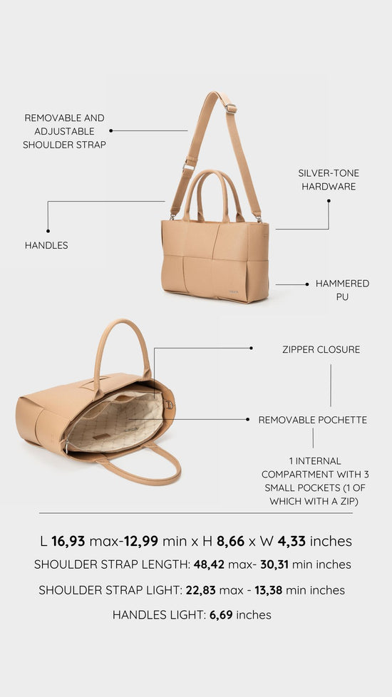 Borsa a mano ROSY - BEIGE