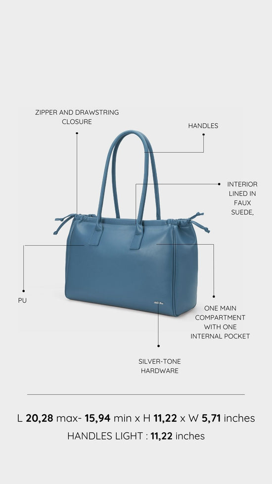 Borsa a spalla SKYLER - BLUETTE