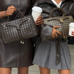 Borsa a mano MEGAN - DARK BROWN ESPRESSO