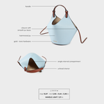 MISTY handbag - BABY BLUE