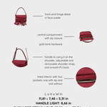 MEREDITH Shoulder Bag - PURPLE