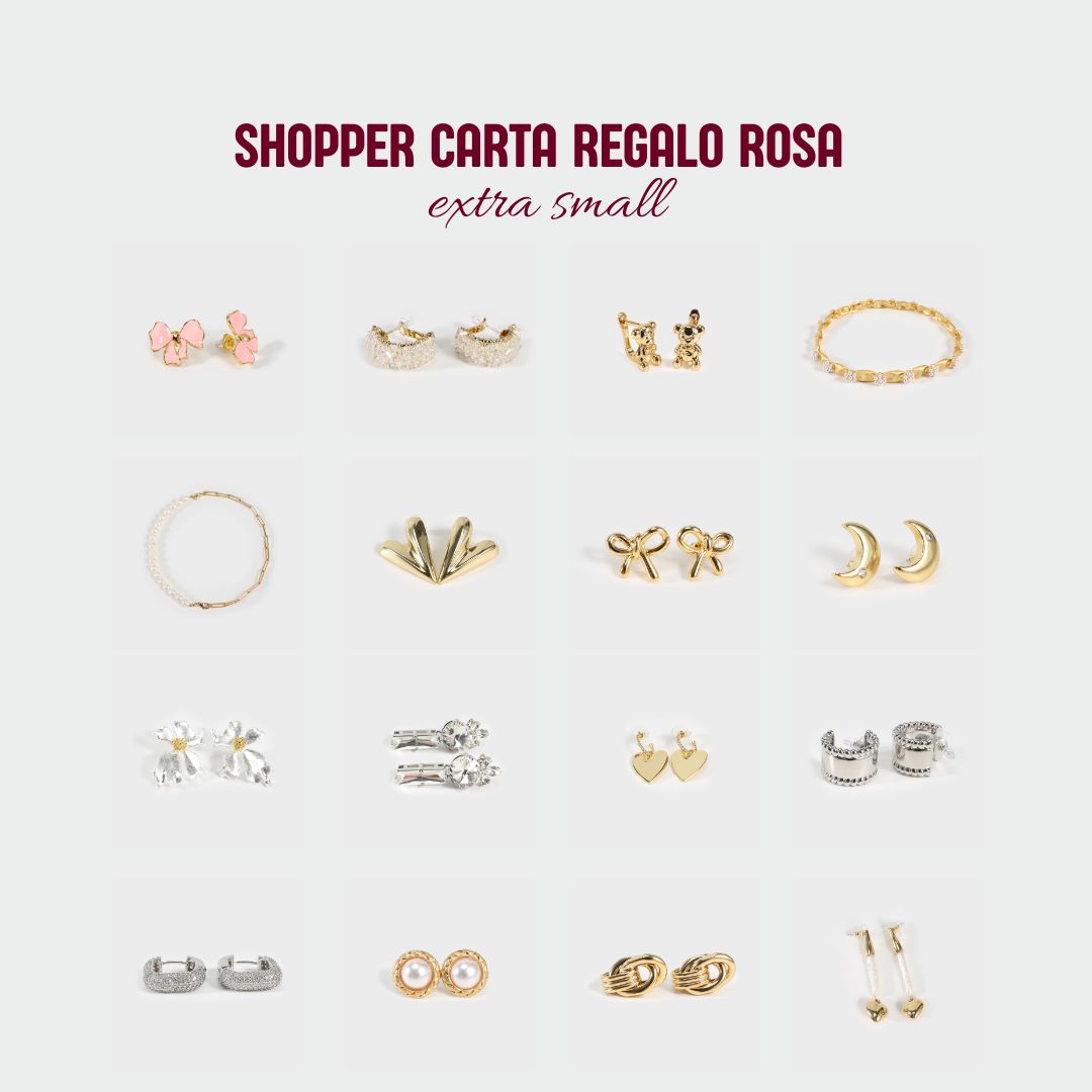 SHOPPER CARTA REGALO ROSA