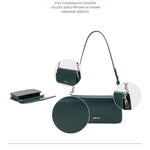 NICOLE Shoulder Bag - PEACOCK