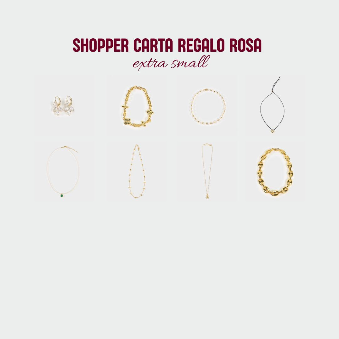 SHOPPER CARTA REGALO ROSA