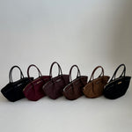 Borsa a spalla BRIELLE BIG SIMILSUEDE - BLACK SILVER