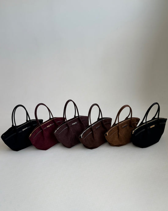 Bolso de hombro BRIELLE BIG EN ANTE SINTÉTICO - MARRÓN CLARO - PREVENTA