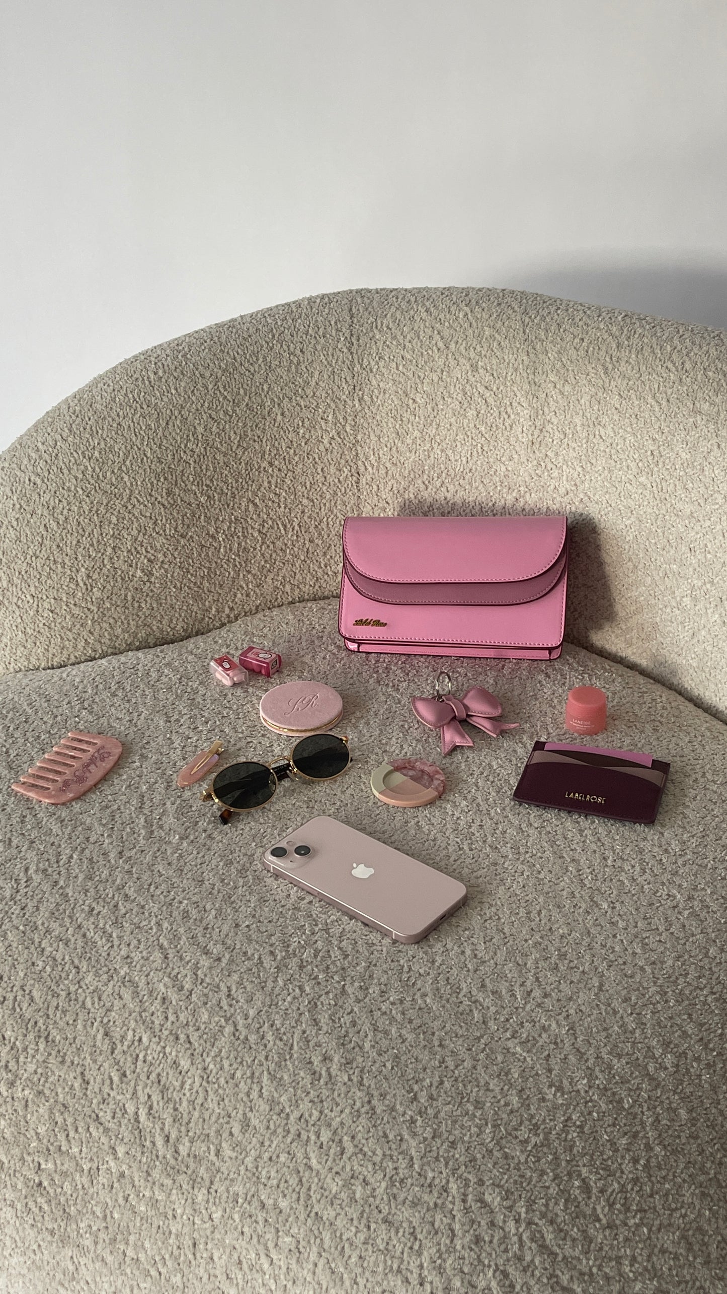 ARIANA Shoulder Bag - PINK