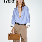 IVORY Shoulder Bag - AMERICAN COFFEE
