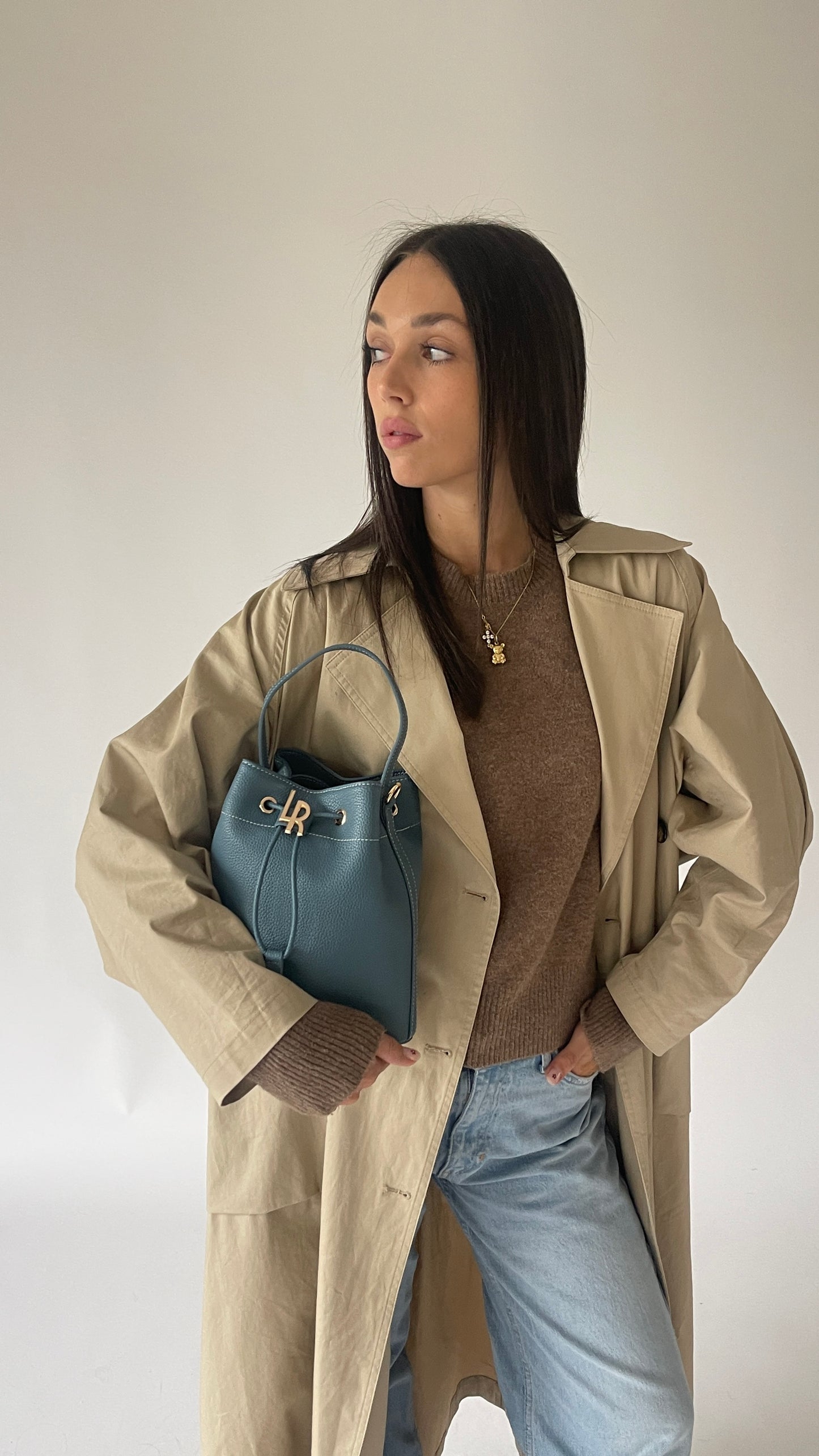 HOPE Bucket Bag - TEAL