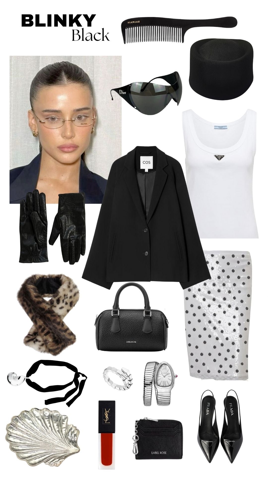 Borsa a mano BLINKY - BLACK