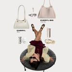 Bolso de hombro CHERYL - BLANCO ROTO