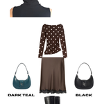 BEA Shoulder Bag - DARK TEAL