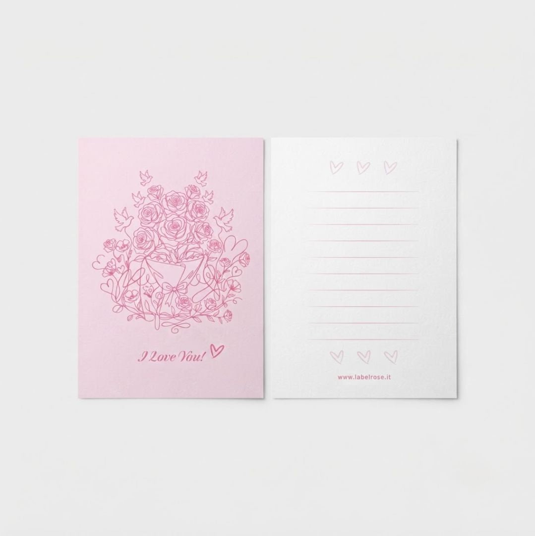 POSTCARD - I LOVE YOU
