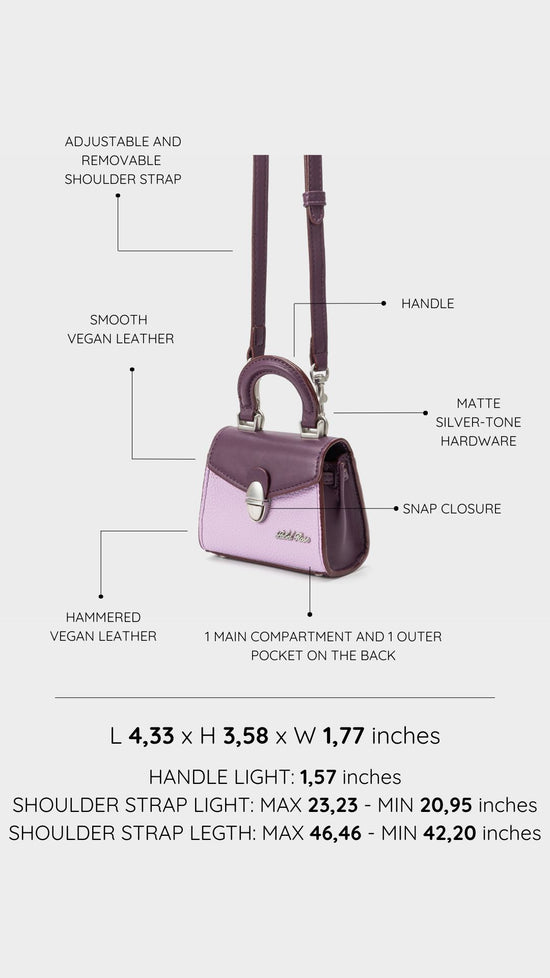 Mini bag KITTY - LILAC