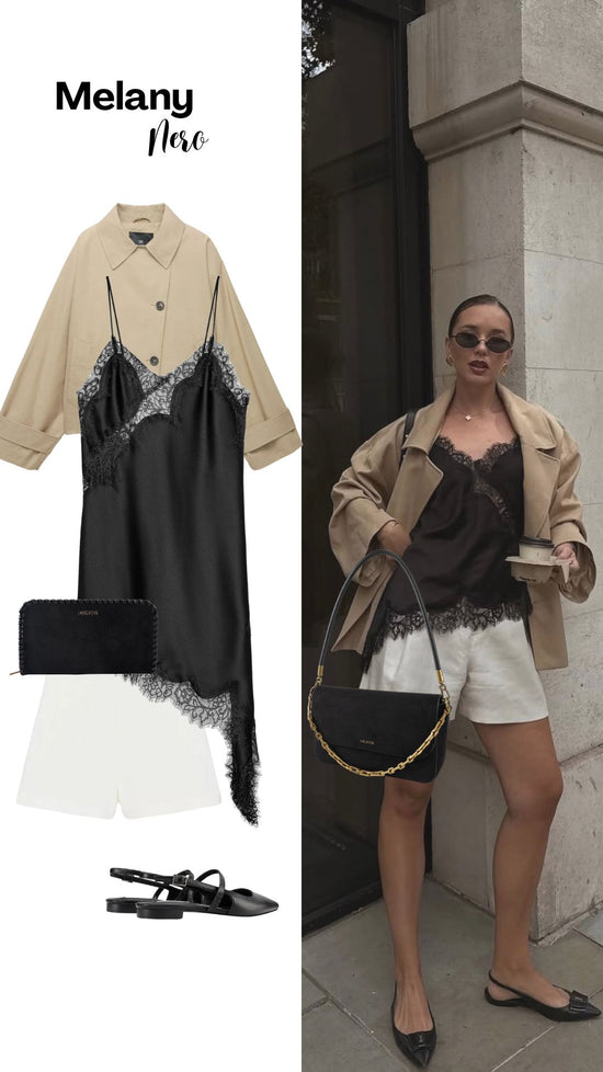 Borsa a spalla MELANY- NERO