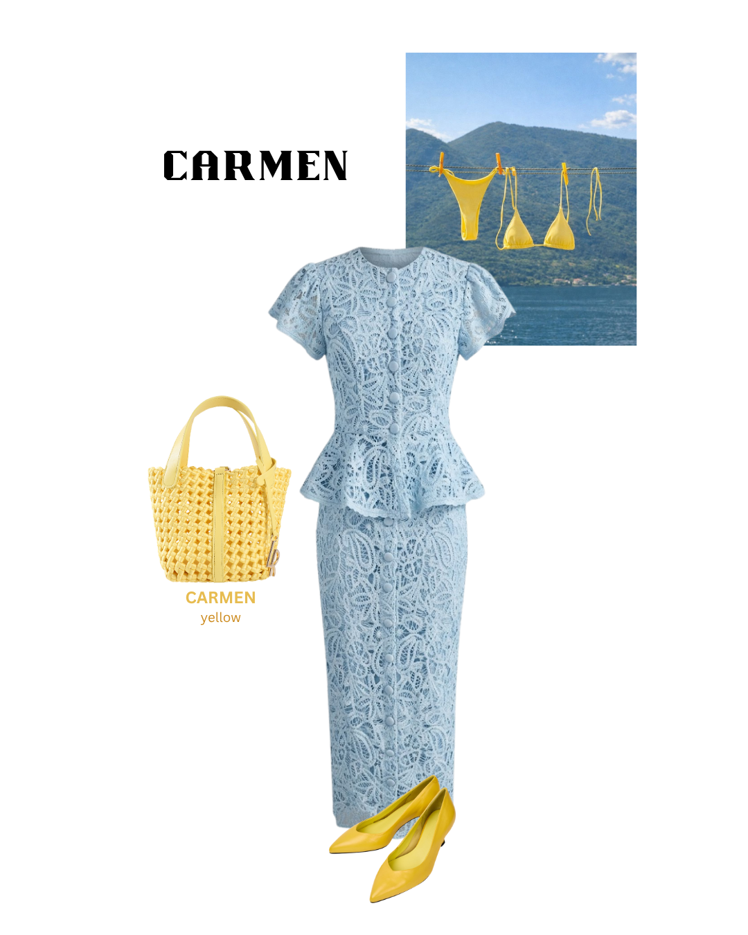 Bolso CARMEN - AMARILLO