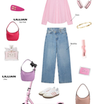 Borsa a spalla LILLIAN - LILAC