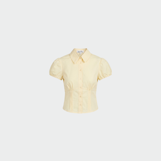 Camicia AIDA - BUTTER YELLOW