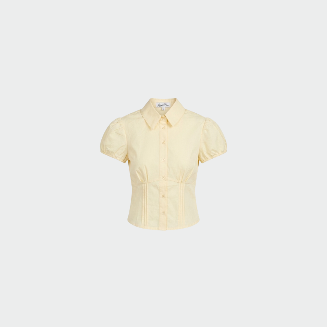 Camicia AIDA - BUTTER YELLOW