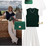 Borsa a tracolla AURA - GREEN