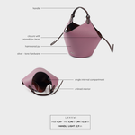 MISTY Handbag - MAUVE