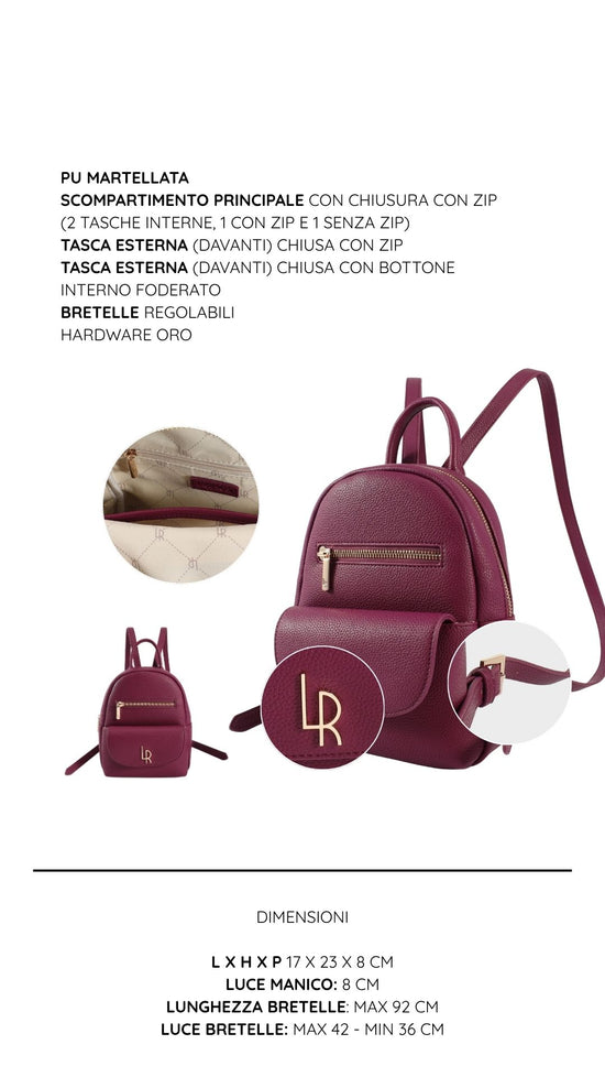 Zaino THEA - PURPLE
