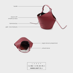 MISTY Handbag - WINE