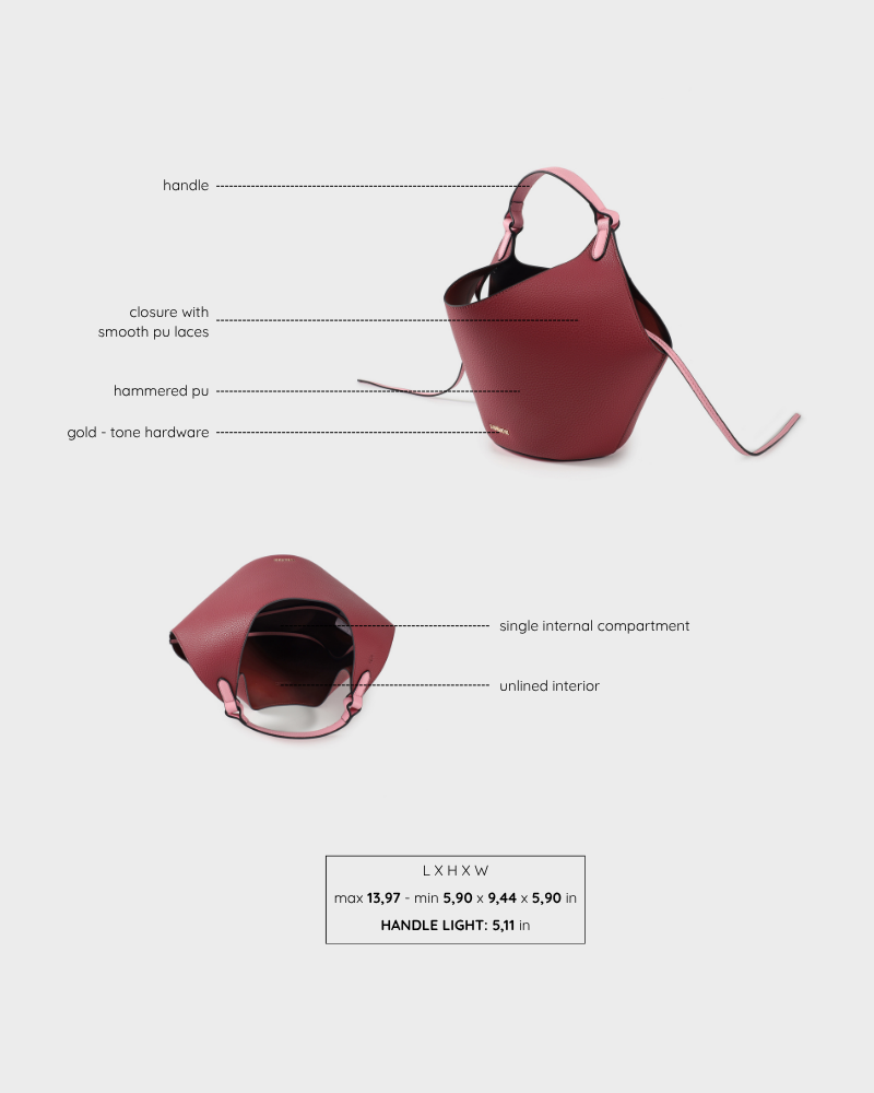 MISTY Handbag - WINE