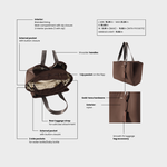 Borsa organizer MOMMY BAG - BROWN TEDDY