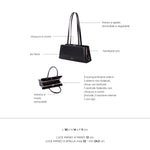 PEARL Handbag - BLACK GOLD