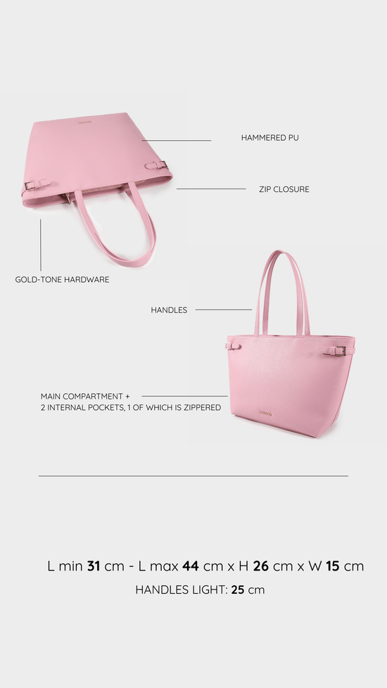 Borsa a spalla Georgie - PINK