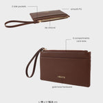 Portafoglio NOEMI WALLET - BROWN
