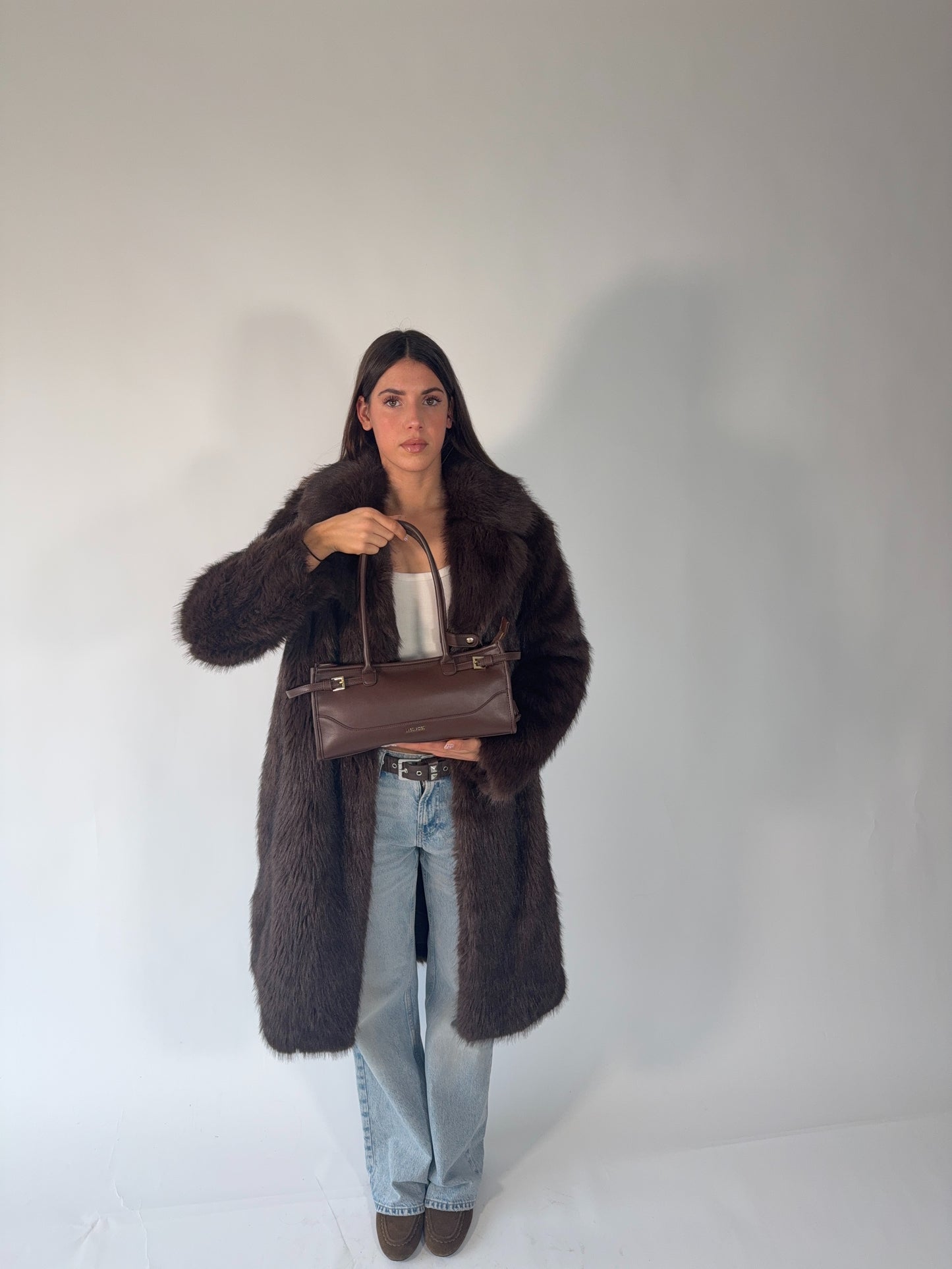 Borsa a spalla SABOT- BROWN