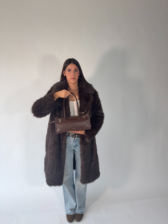 Borsa a spalla SABOT- BROWN