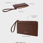 Portafoglio NOEMI WALLET - BROWN
