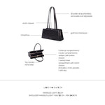 PEARL Handbag - BLACK GOLD