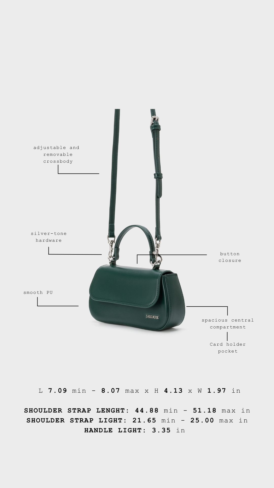 Bolso ESMÉ - VERDE BOSQUE